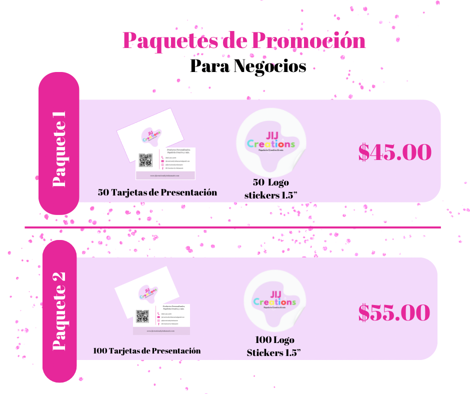Paquetes de Promoción
