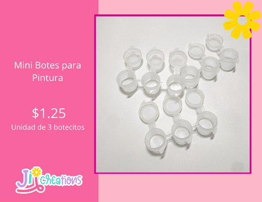 Mini Botes para Pintura