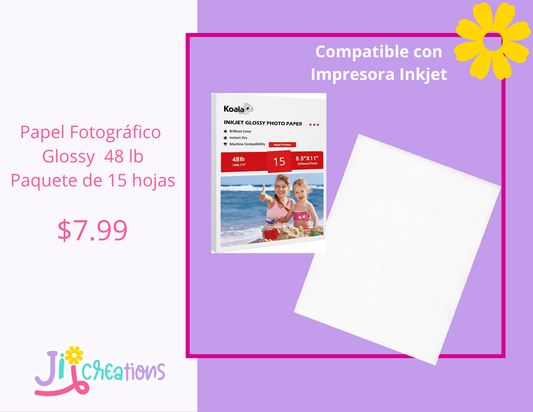 Papel fotográfico 48LB