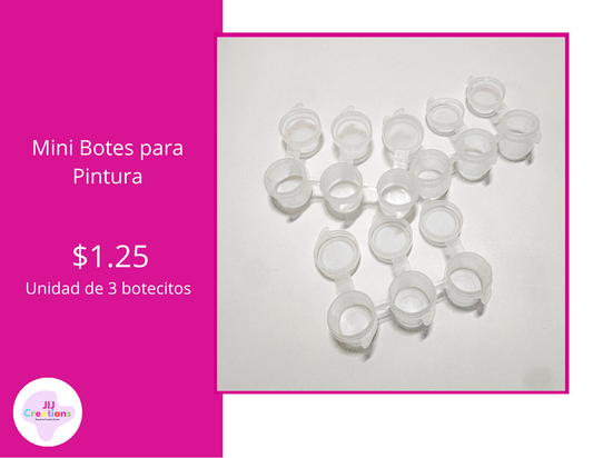 Mini Botes para Pintura