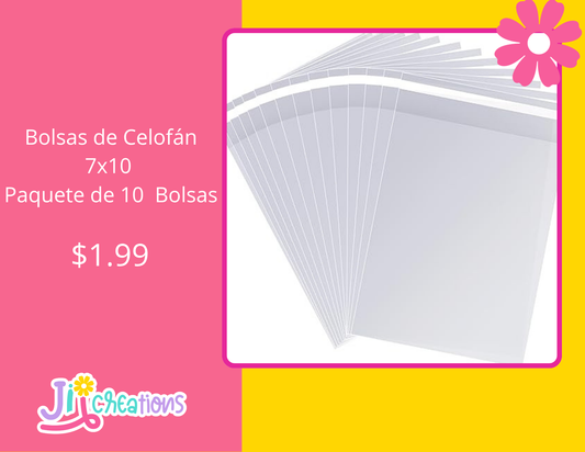 Bolsas de Celofán 7x10