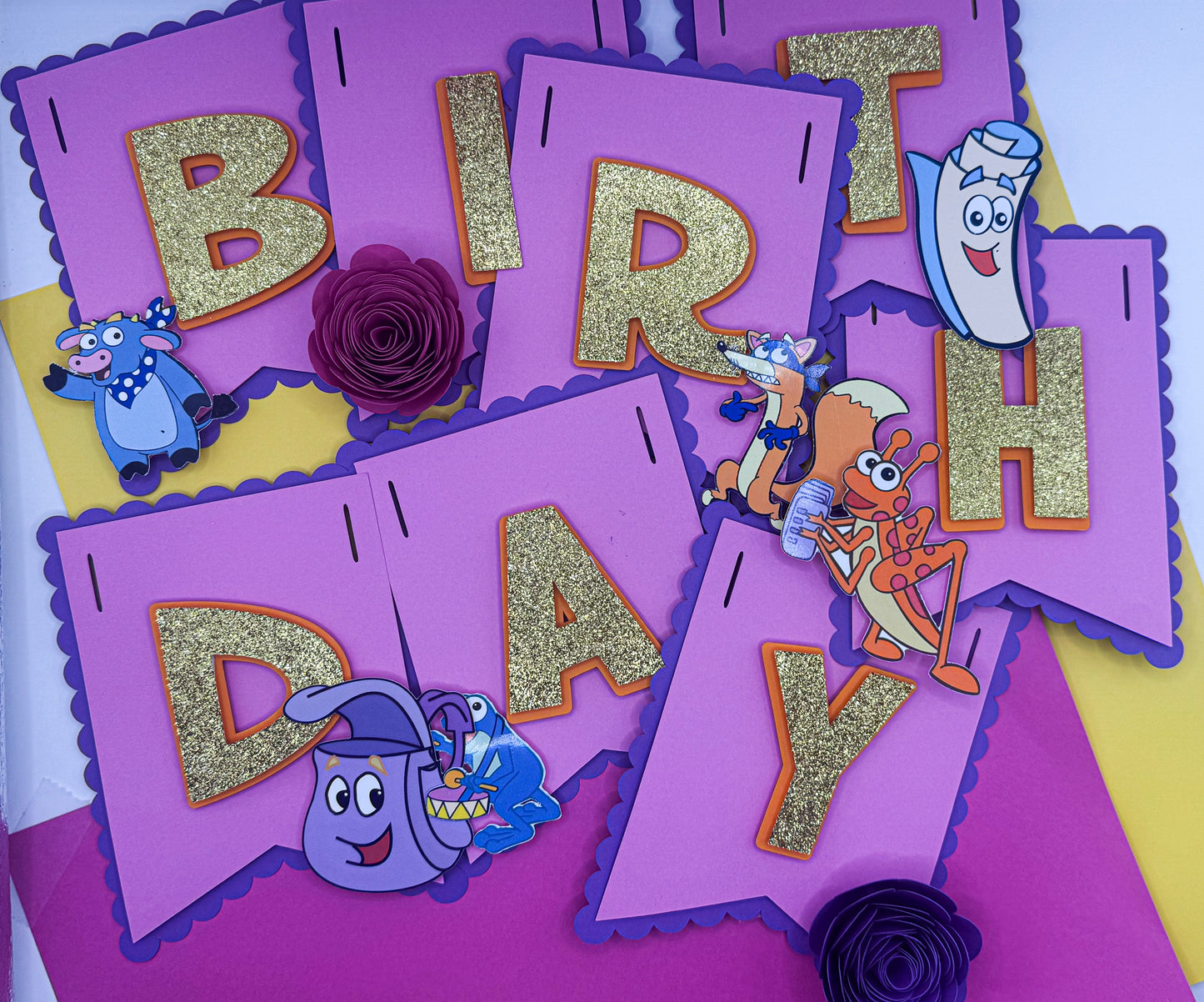 Banner Happy Birthday personalizado
