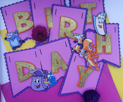 Banner Happy Birthday personalizado