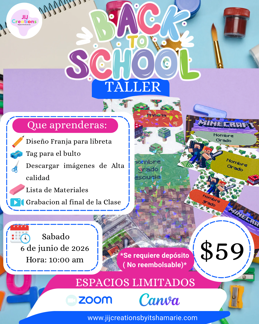 Taller de Lables Escolares