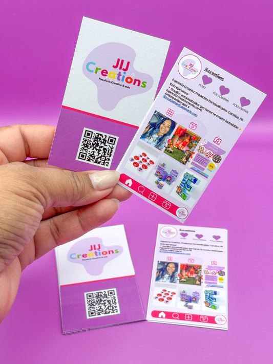 Insta Card Tarjetas de Presentación