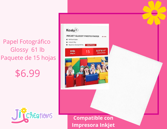 Papel fotográfico 61 LB