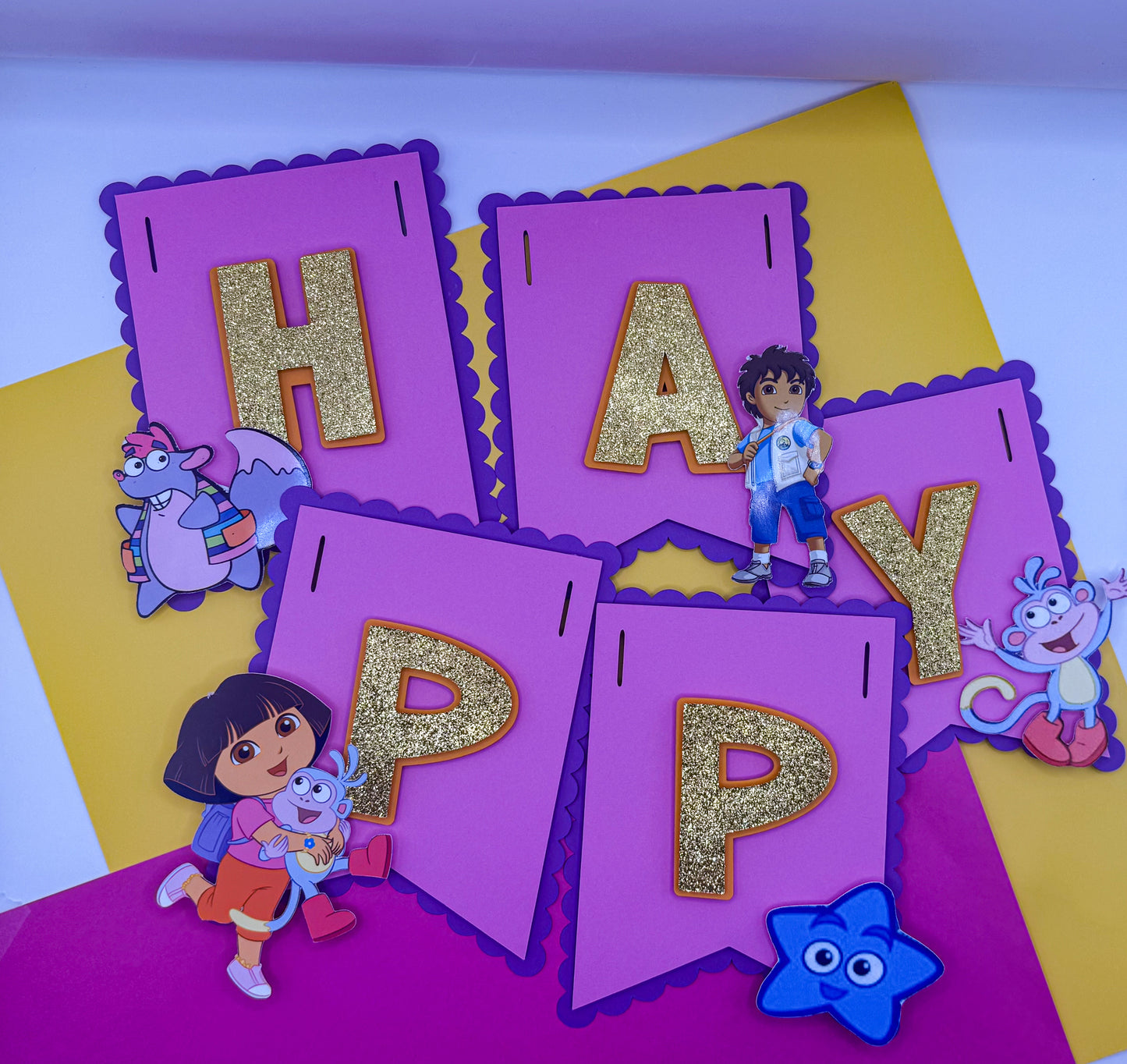 Banner Happy Birthday personalizado