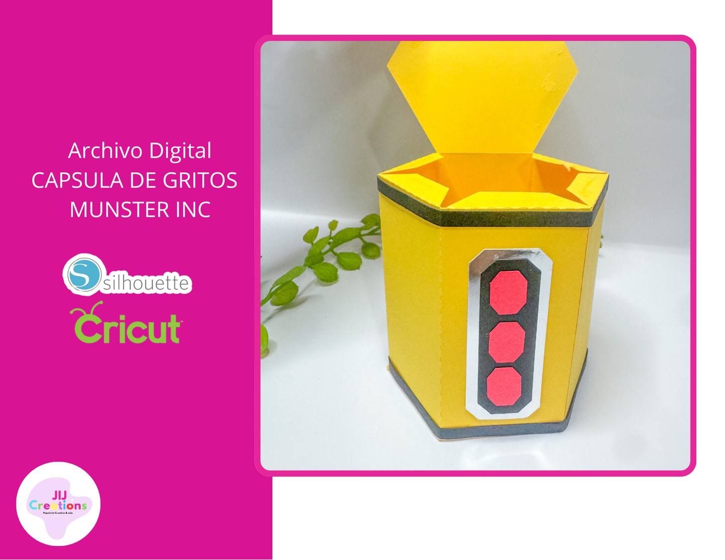 Plantillas Capsula Munster Inc JIJ Creations