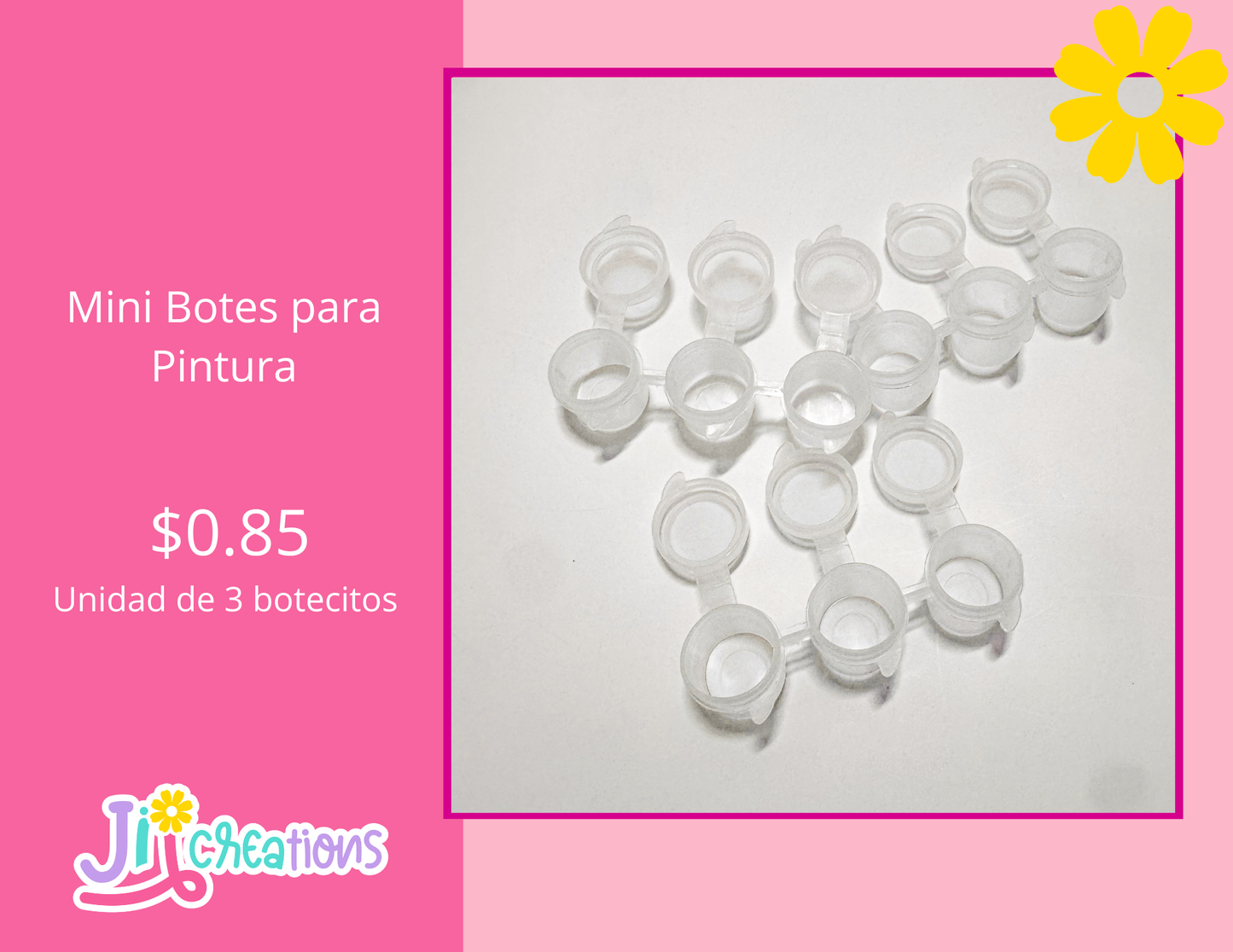 Mini Botes para Pintura