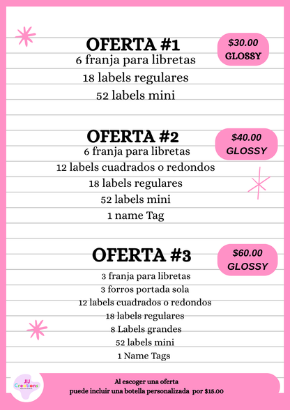 Oferta Back to School