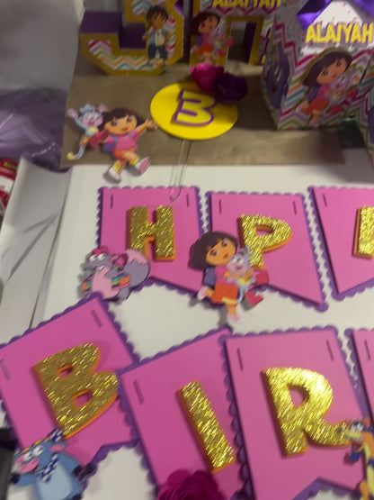 Banner Happy Birthday personalizado